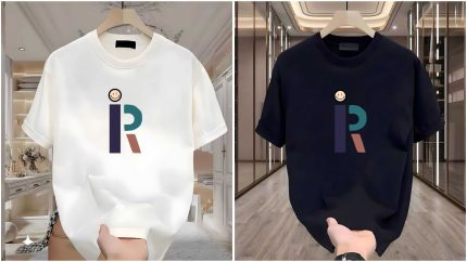تيشرت R/تيشرت  أنترلوك  أوفر سايز  شيك جدا فاللبس يليق علي أكتر من OUTFIT